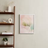 "Sweet Memories I" - Art Print in Peach by Lisa Sundin - In a Room