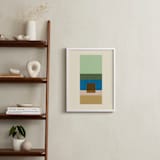 "Horizon" - Art Print in Moss by Baumbirdy - In a Room