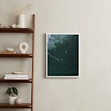 "Ride II" - Art Print in Teal by Shari Margolin - In a Room