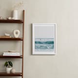 "Hermosa Blue I" - Art Print in water by Mike Sunu - In a Room
