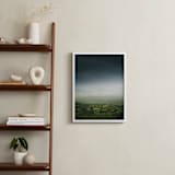 "Moodscape" - Art Print in Cool Blue by David Michuki - In a Room