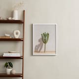 "Lone Cactus" - Art Print in Desert by Olivia Kanaley Inman - In a Room