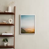 "Great Rift Valley I" - Art Print in Teal and Orange by David Michuki - In a Room