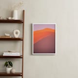 "desert light" - Art Print in Sunrise by Eric Clegg - In a Room