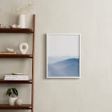 "High Above the Mountains" - Art Print in Cloudy Mist by Jacquelyn Sloane Siklos - In a Room