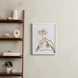 "Poppies II" - Art Print in Stem by Blustery August - In a Room