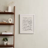 "Nature, you and me N.4 I" - Art Print in Monochrome by Catilustre - In a Room