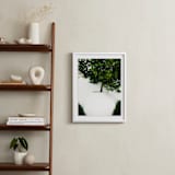 "verdant garden II" - Art Print in leaf by Sara Hicks Malone - In a Room
