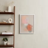 "Spring is in the Air" - Art Print in Peach by Lisa Sundin - In a Room
