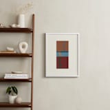 "Rise 2" - Art Print in Rustic by Baumbirdy - In a Room