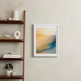 "Rays of Gold 2" - Art Print in Golden Rays by Helen Makadia - In a Room