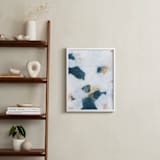 "Betwixt & Between II" - Art Print in Dark Blue by M Gloria Hunter - In a Room