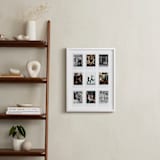 "Nine Photo: Portrait Framed Photo" - Framed Photo in Cloud by Olivia Kanaley Inman - In a Room