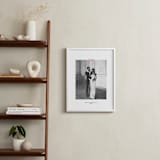 "Small Bow: Portrait Framed Photo" - Framed Photo in Petal by Annie Shapiro - In a Room
