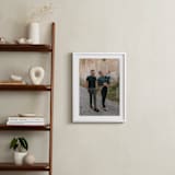 "The Big Picture: Father's Day Framed Photo" - Framed Photo in White by Minted - In a Room