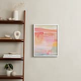 "Rising Light" - Art Print in Sunrise by Hooray Creative - In a Room