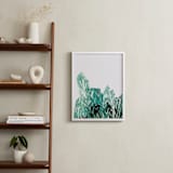 "Shrubbery" - Art Print in Green by Kanika Mathur - In a Room