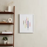 "salt water taffy" - Art Print in Bubblegum pink by Stacey Meacham - In a Room