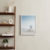 "Tower 2" - Art Print in tower blue by Kamala Nahas - In a Room