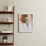 "After the Bath II" - Art Print in burnt sienna by Patricia Robitaille - In a Room