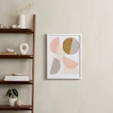 "Shifting" - Art Print in Blush by Kelly Nasuta - In a Room