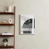 "Indian Sundial" - Art Print in Onyx by Agnes Pierscieniak - In a Room