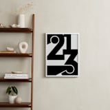 "LA  213" - Art Print in Black and White by Jennifer Morehead - In a Room