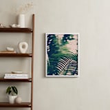 "Labyrinths" - Art Print in forest green by ALICIA BOCK - In a Room