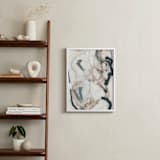 "Southern Cotton Series 4" - Art Print in Pink and Grey by Angela Simeone - In a Room