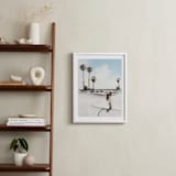 "Santa Barbara Skate I" - Art Print in color by Kamala Nahas - In a Room