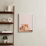 "Urban Desert Series 3" - Art Print in Soft Earth Tones by Lisa Sundin - In a Room