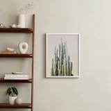 "Summer Yellow Cactus" - Art Print in summer palette by Wilder California - In a Room