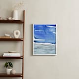 "Out To Sea I" - Art Print in Deep Blue by Chelsey Scott - In a Room