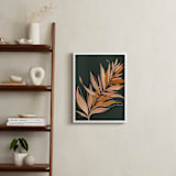 "Falling Fern" - Art Print in Jade by Julie Murray - In a Room