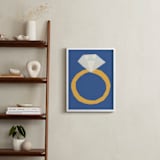 "Luxury" - Art Print in Golden Glow by Elliot Stokes - In a Room