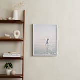 "Dreams + Waves" - Art Print in Ocean Neutral by Jenni Kupelian - In a Room
