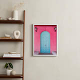 "Pandora's Door" - Art Print in Pink by Anna Argiropoulos - In a Room