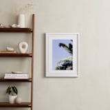 "Palm I" - Art Print in Sky Blue by Annie Montgomery - In a Room