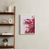"Bright Bougainvillea" - Art Print in Bright Pink by The One With Wanderlust - In a Room