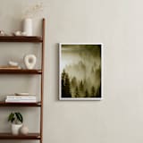 "Mystical Forest " - Art Print in Forest Olive by Uros Zagozen - In a Room