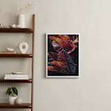 "shaded 1" - Art Print in color by Kamala Nahas - In a Room