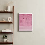 "The Pink Door" - Art Print in Pink by Jenna Gibson - In a Room