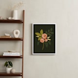 "Botanical no.1" - Art Print in Midnight by Karidy Walker - In a Room
