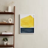 "Rising Sun" - Art Print in White by Celeste Duffy - In a Room