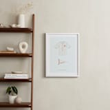 "Pastime" - Personalized Art Print in Sky by Tyler Tea - In a Room