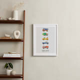 "lets go" - Personalized Art Print in Cloud by peetie design - In a Room