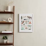 "Camper" - Personalized Art Print in Sky by Hannah Williams - In a Room