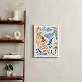 "Blue Wonders" - Personalized Art Print in Blue by Sabrin Deirani - In a Room