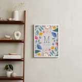 "Forest Flowers" - Personalized Art Print in Forest by Zani van Zyl - In a Room