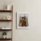 "Adventure bear" - Personalized Art Print in Clay by Rebecca Durflinger - In a Room